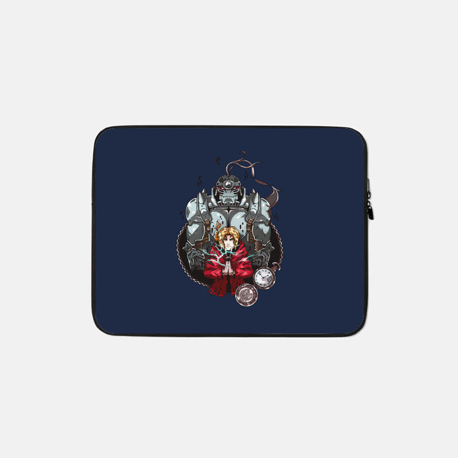The Metal Brotherhood-none zippered laptop sleeve-rondes
