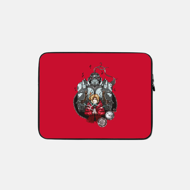 The Metal Brotherhood-none zippered laptop sleeve-rondes