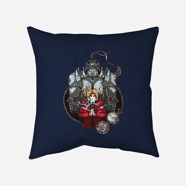 The Metal Brotherhood-none removable cover throw pillow-rondes