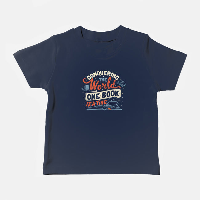One Book At A Time-baby basic tee-tobefonseca