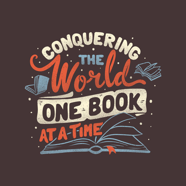 One Book At A Time-none removable cover w insert throw pillow-tobefonseca