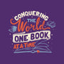 One Book At A Time-none removable cover w insert throw pillow-tobefonseca