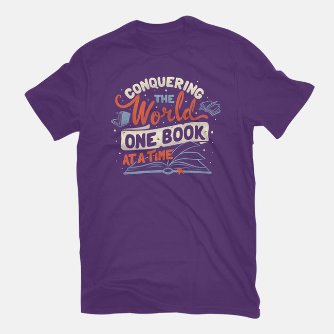 One Book At A Time-mens basic tee-tobefonseca
