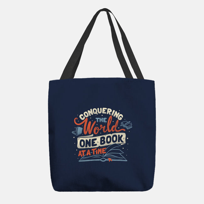 One Book At A Time-none basic tote bag-tobefonseca