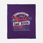 One Book At A Time-none fleece blanket-tobefonseca