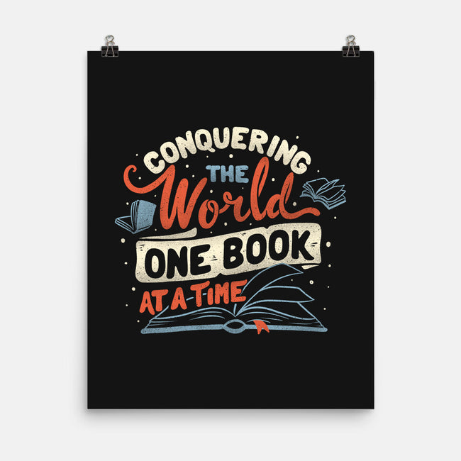 One Book At A Time-none matte poster-tobefonseca