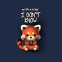 I Don't Know-baby basic tee-erion_designs