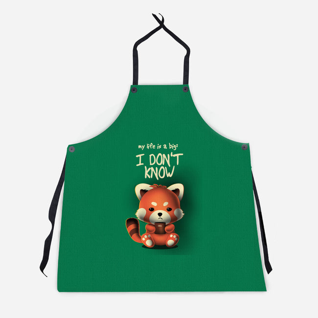 I Don't Know-unisex kitchen apron-erion_designs