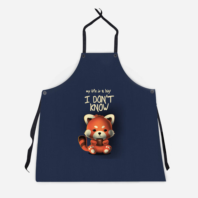 I Don't Know-unisex kitchen apron-erion_designs