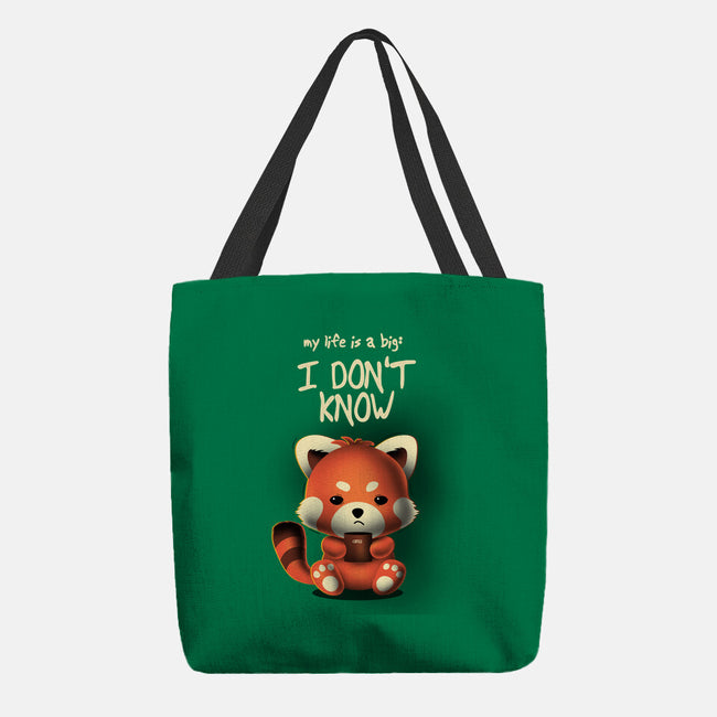 I Don't Know-none basic tote bag-erion_designs