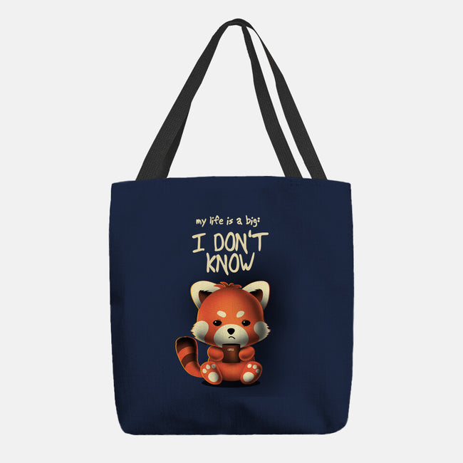 I Don't Know-none basic tote bag-erion_designs