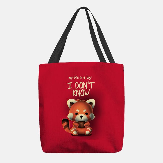 I Don't Know-none basic tote bag-erion_designs