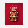 I Don't Know-none fleece blanket-erion_designs