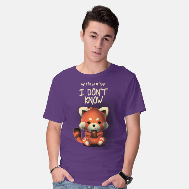 I Don't Know-mens basic tee-erion_designs