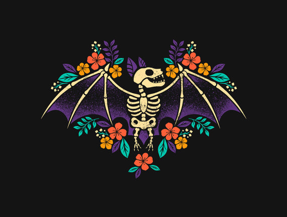 Flowered Bat Skeleton