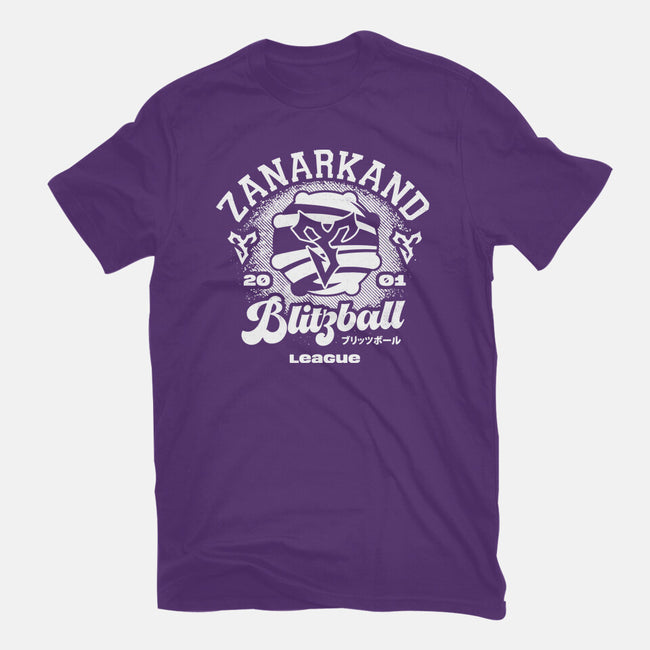 Zanarkand Blitzball League-womens fitted tee-Logozaste
