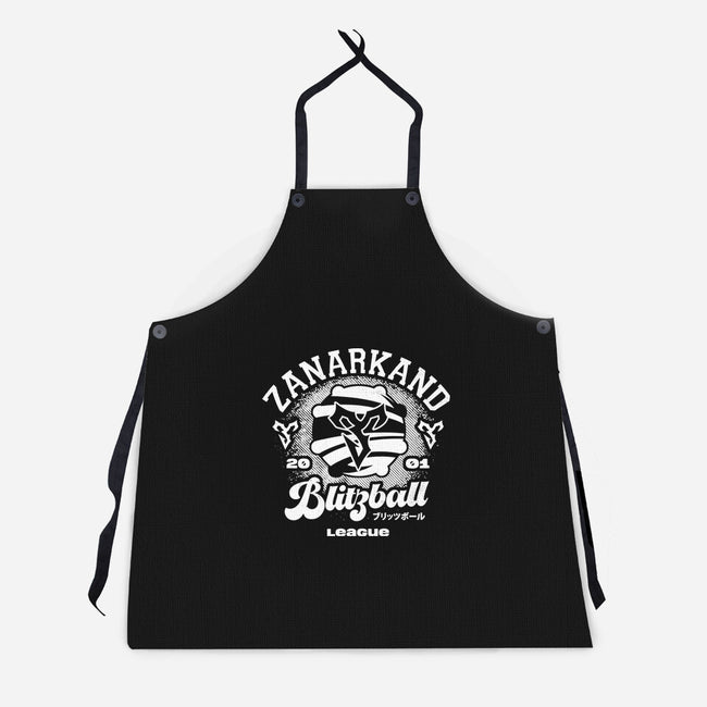 Zanarkand Blitzball League-unisex kitchen apron-Logozaste