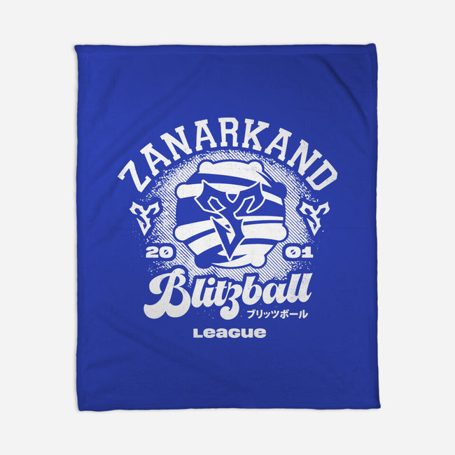Zanarkand Blitzball League-none fleece blanket-Logozaste