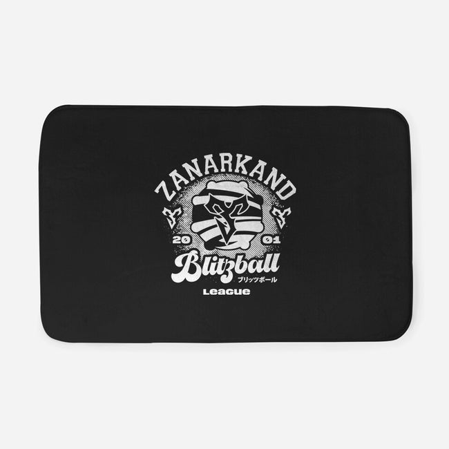 Zanarkand Blitzball League-none memory foam bath mat-Logozaste