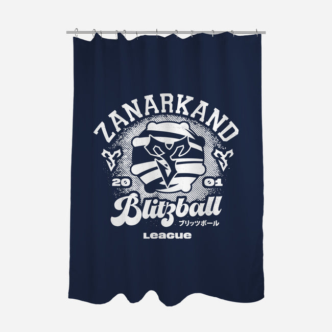 Zanarkand Blitzball League-none polyester shower curtain-Logozaste