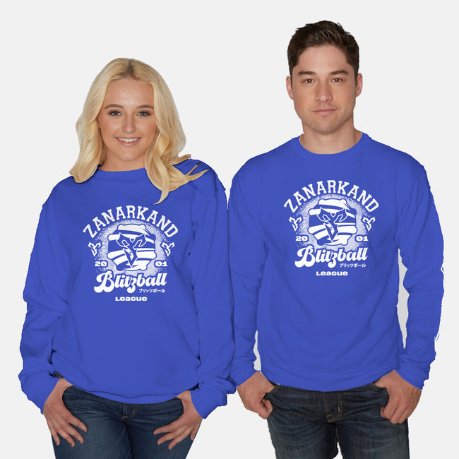 Zanarkand Blitzball League-unisex crew neck sweatshirt-Logozaste