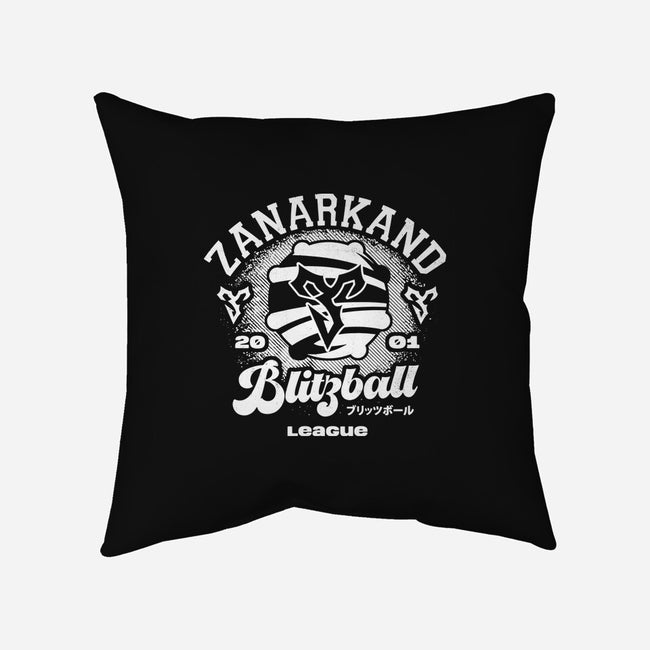 Zanarkand Blitzball League-none removable cover throw pillow-Logozaste