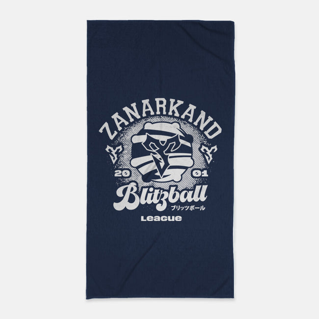 Zanarkand Blitzball League-none beach towel-Logozaste