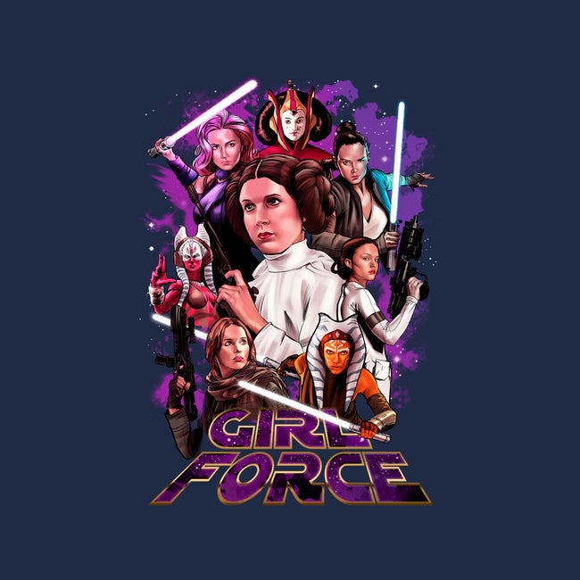 Girl Force -none zippered laptop sleeve-Conjura Geek