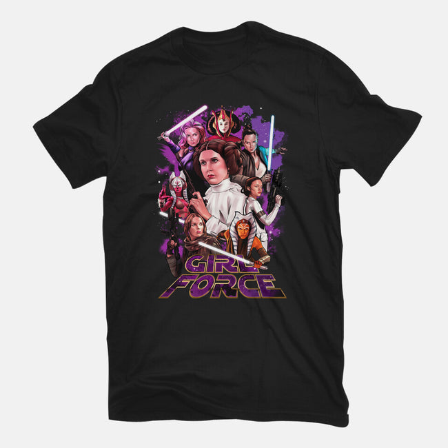 Girl Force -mens premium tee-Conjura Geek