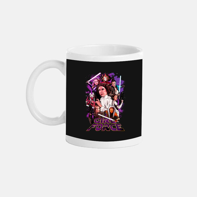 Girl Force -none mug drinkware-Conjura Geek