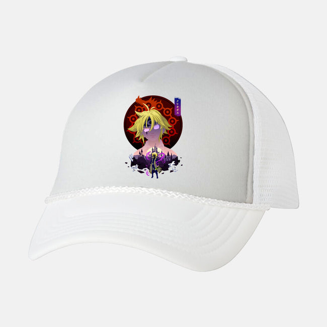 Dragon's Sin Of Wrath-unisex trucker hat-bellahoang