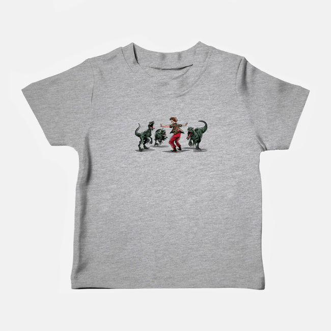 Jurassic Detective-baby basic tee-zascanauta