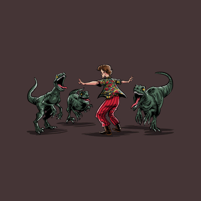 Jurassic Detective-none removable cover w insert throw pillow-zascanauta