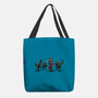 Jurassic Detective-none basic tote bag-zascanauta