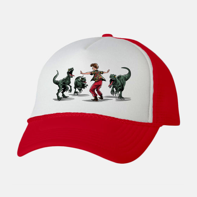 Jurassic Detective-unisex trucker hat-zascanauta