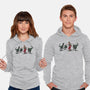 Jurassic Detective-unisex pullover sweatshirt-zascanauta