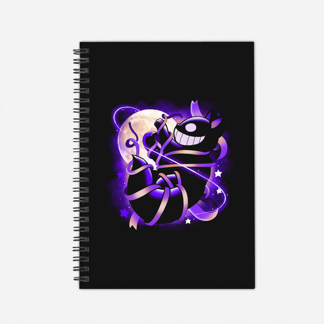 Grinning Cat-none dot grid notebook-Vallina84