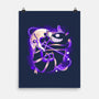 Grinning Cat-none matte poster-Vallina84