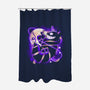 Grinning Cat-none polyester shower curtain-Vallina84