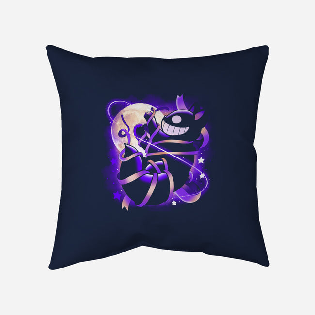 Grinning Cat-none removable cover w insert throw pillow-Vallina84