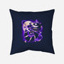 Grinning Cat-none removable cover throw pillow-Vallina84