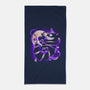 Grinning Cat-none beach towel-Vallina84