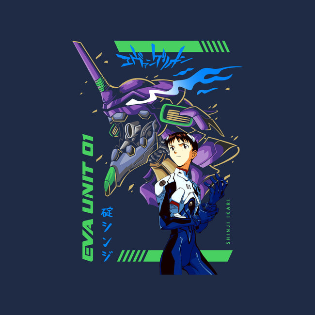 Evangelion Unit 01-none polyester shower curtain-Hova