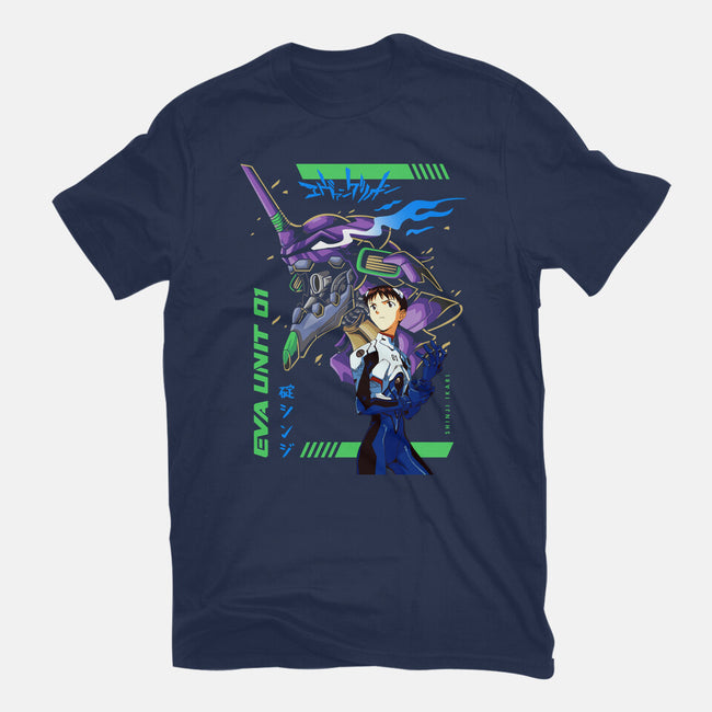 Evangelion Unit 01-mens basic tee-Hova