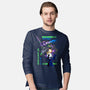 Evangelion Unit 01-mens long sleeved tee-Hova
