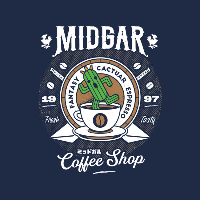 Cactuar Coffee Shop-unisex crew neck sweatshirt-Logozaste