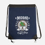 Cactuar Coffee Shop-none drawstring bag-Logozaste