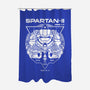 117 Emblem-none polyester shower curtain-Logozaste