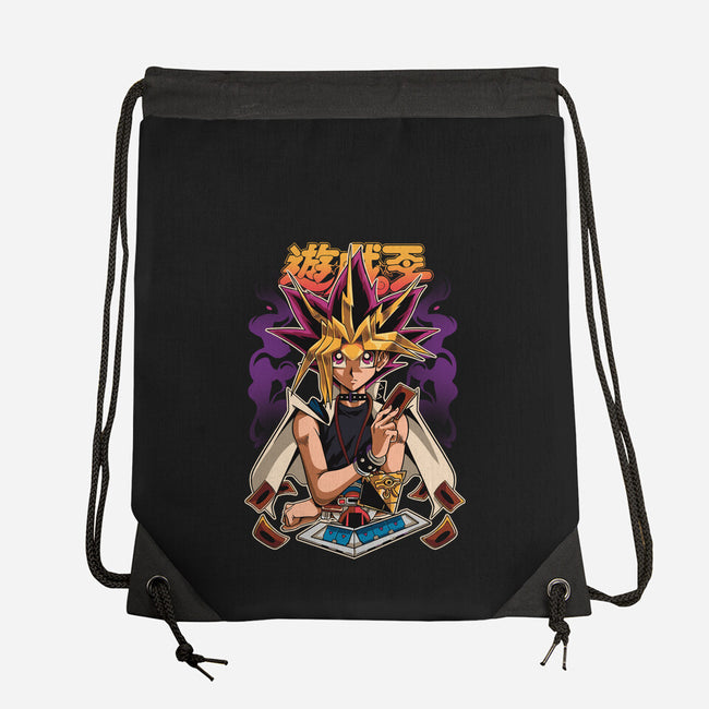 Pharaoh Atem-none drawstring bag-Bellades