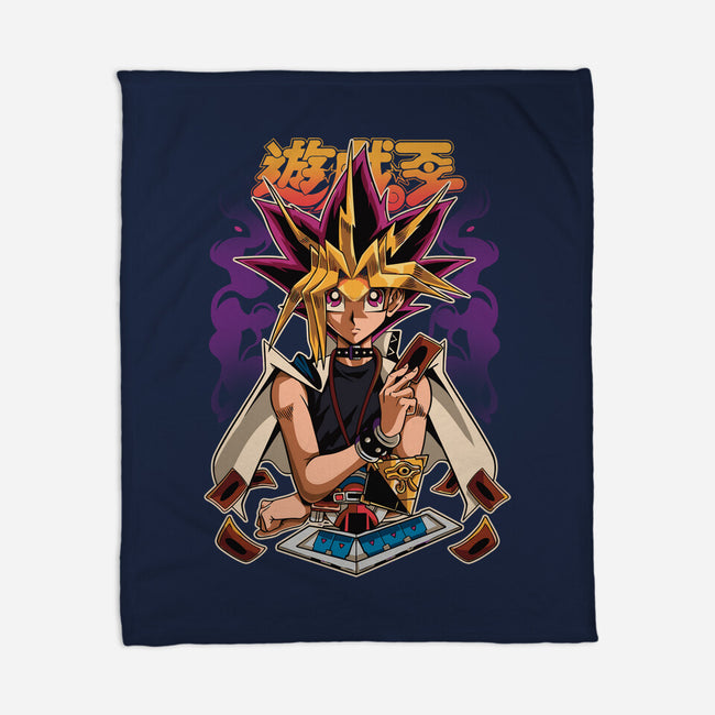 Pharaoh Atem-none fleece blanket-Bellades